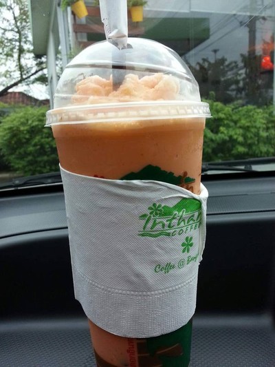 Inthanin Coffee ปั้มบางจาก ถนนกาญจนา