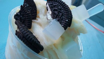 ไอติมยาคูล โอรีโอ วุ้นมะพร้าว 49 บาท