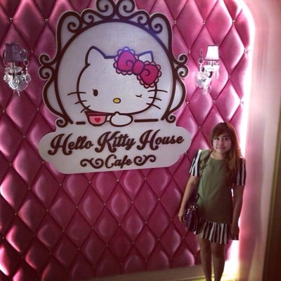 รีวิว Sanrio Hello Kitty House Bangkok สยามสแควร์ วัน - ร้านกาแฟคิตตี้  สุดฟิน