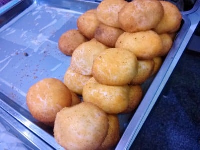 ซาลาเปาทองคำทอด 