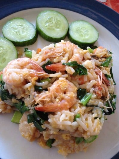 ข้าวผัดกุ้ง!! #ครัวกันเอง #ทำเอง #กินเอง