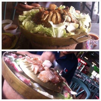 ริมน้ำ หมูกระทะ