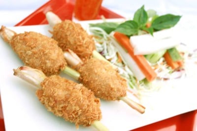 กุ้งพันตะไคร้ หอมตะไคร้กว่าที่ไหนๆ