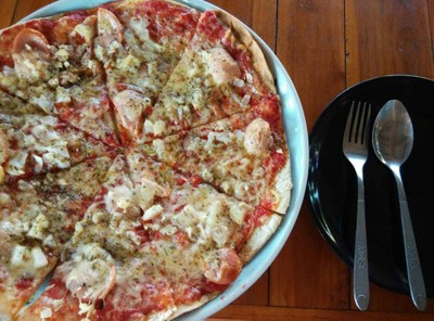 ต้นไม้พิซซ่า Tonmai pizza จอมทอง