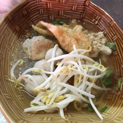 เส้นแก้วมุกปรุงแบบก๋วยเตี๋ยวแคะ