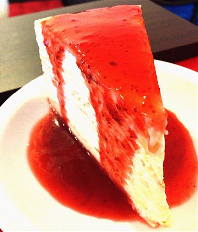 Strawberry crepe cake