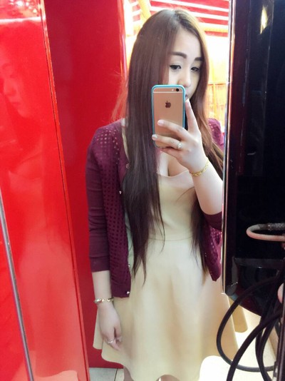 หลังทำสีและสระไดร์