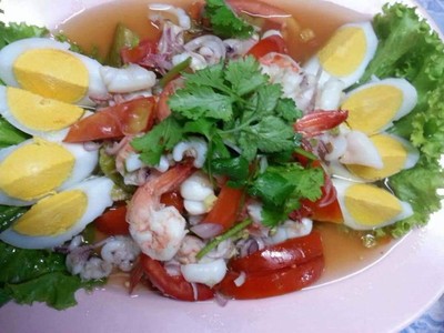 ยำมะเขือยาว