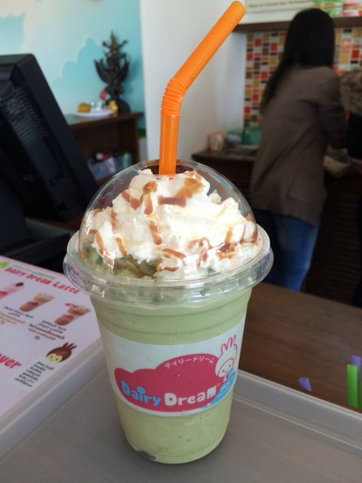 Azuki Matcha Cream Frappe