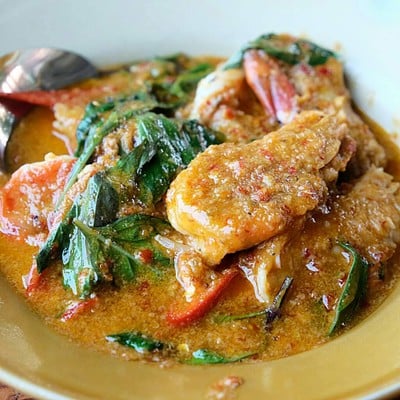 เรือนไทยกุ้งเผา วัดเชิงเลน