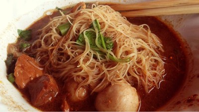 หมี่เนื้อธรรมดา