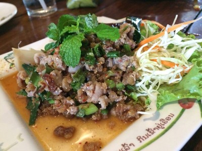 ครกไม้ไทยลาว ลาดปลาเค้า 24