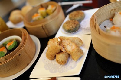 กุ้งห่อฟองเต้าหู้ทอด 90฿