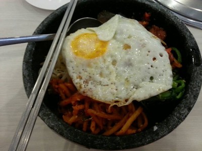 Bibimbab 😋😋😋😋😋😋 Yummy !!