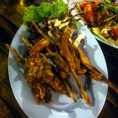 ปากเป็ดทอด