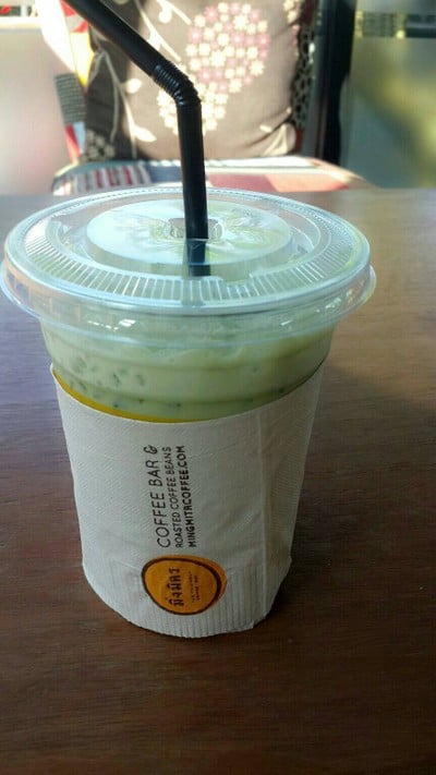 ชาเขียวหอมนุ่มละมุนจ้ะ