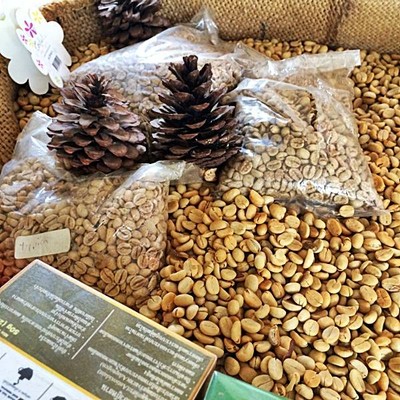 เมล็ดกาแฟมีให้เลือกดูกัน