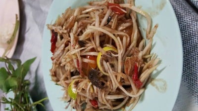 พับเพียบส้มตำ