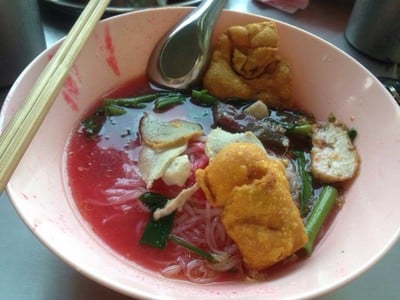 เย็นตาโฟศรีพิงค์ สวนดอก