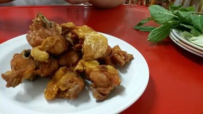 ไก่ทอดเกลือ รสชาติธรรมดา