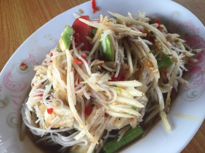 ตำซั่วปูปลาร้า