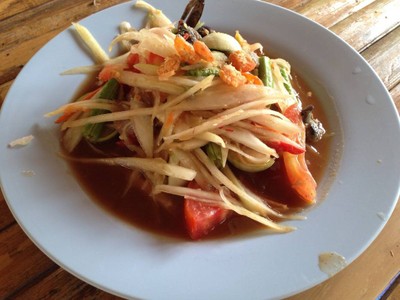 ตำปูปลาร้า 30 บาท