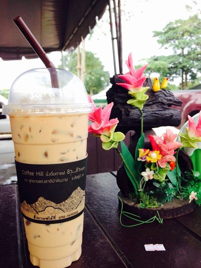 ลาเต้เย็น