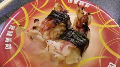 ปลาหมึกย่าง