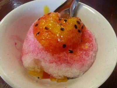 Passion Fruit Ice-Kacang = 5.30 Myr