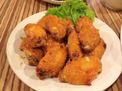 ไก่ย่างนมสด