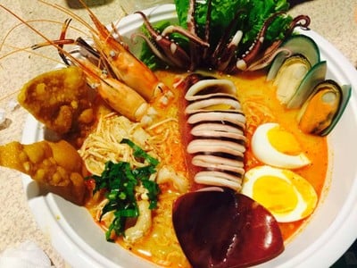 ก๋วยเตี๋ยวต้มยำกุ้งน้ำข้น หลังมช.