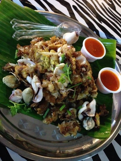 หอยทอด-ทะเลแตก
