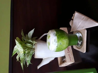 ชาเขียวสีสวยๆ เลิฟเว่อ