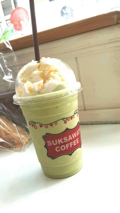 ชาเขียวปั่น เพิ่มวิป
