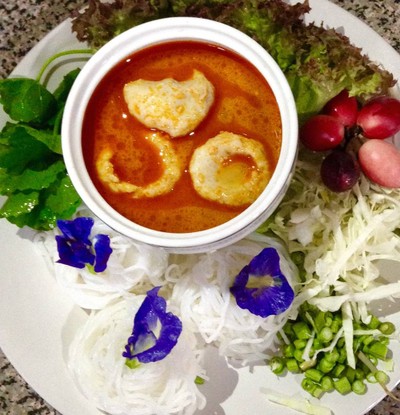 Special MeNu==>ขนมจีน น้ำยาปลากระพง น้ำกระทิคั้นจากมะพร้าวสดๆ