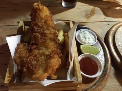 Red Snapper Fish and Chips