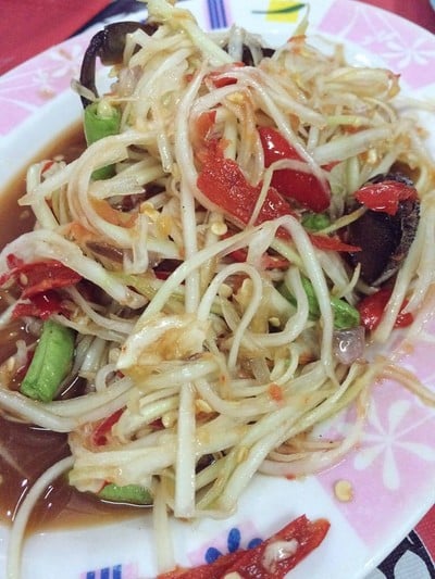 ตำปูปลาร้า (ของโปรด)