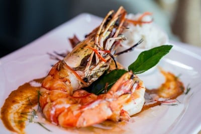 Grilled Tiger Prawns