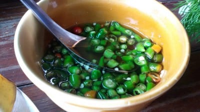 พริกน้ำปลา สดใหม่น่ากิน..