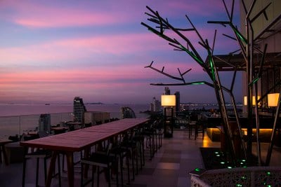 Executive Club Terrace @ Holiday Inn Pattaya