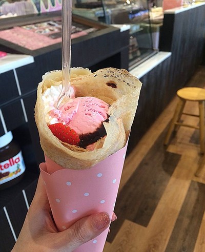 Harajuku Cafe Crepes เซ็นทรัล Westgate Harajuku Cafe Crepes เซ็นทรัล Westgate