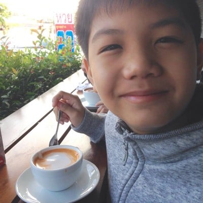 ชาไทยร้อน50฿