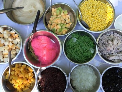 ขนมหวานทานคู่กับ น้ำกะทิหวานหอมสูตรพิเศษ อร่อยมาก