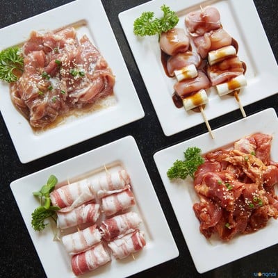 เมนูของร้าน Uchi Yakiniku Buffet