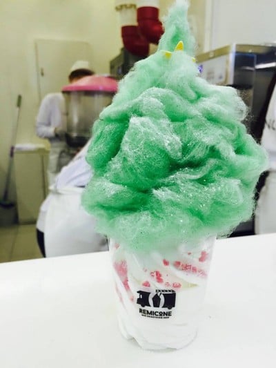 Remicone Softcream Garosu-gil Road