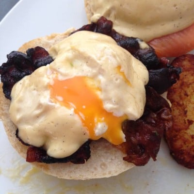 Egg Benedict With Bacon