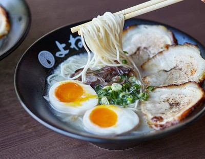 เมนูของร้าน Taishoken Ramen