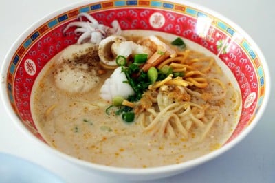 เมนูของร้าน ข้าวซอยอิสลาม