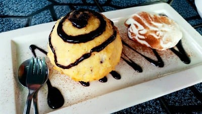 เมนูของร้าน เต-ชา ก๋วยเตี๋ยวไข่ไดโนเสาร์