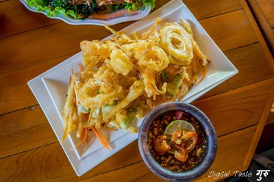 ส้มตำทอด